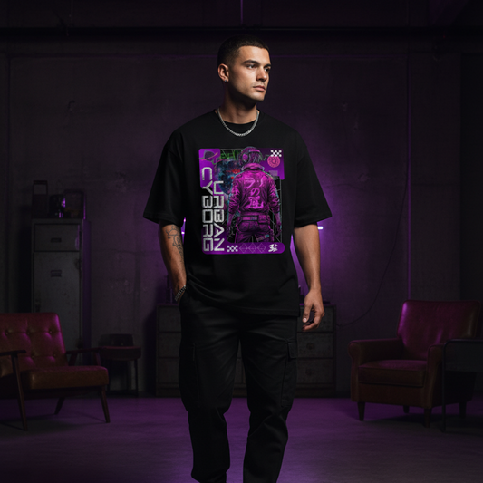 Cyberpunk Street Warrior T-Shirt