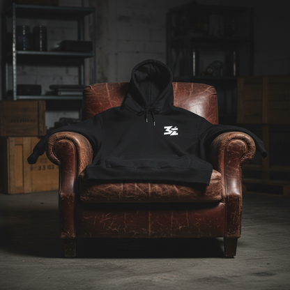 Belarté White Minimal Logo - Hoodie