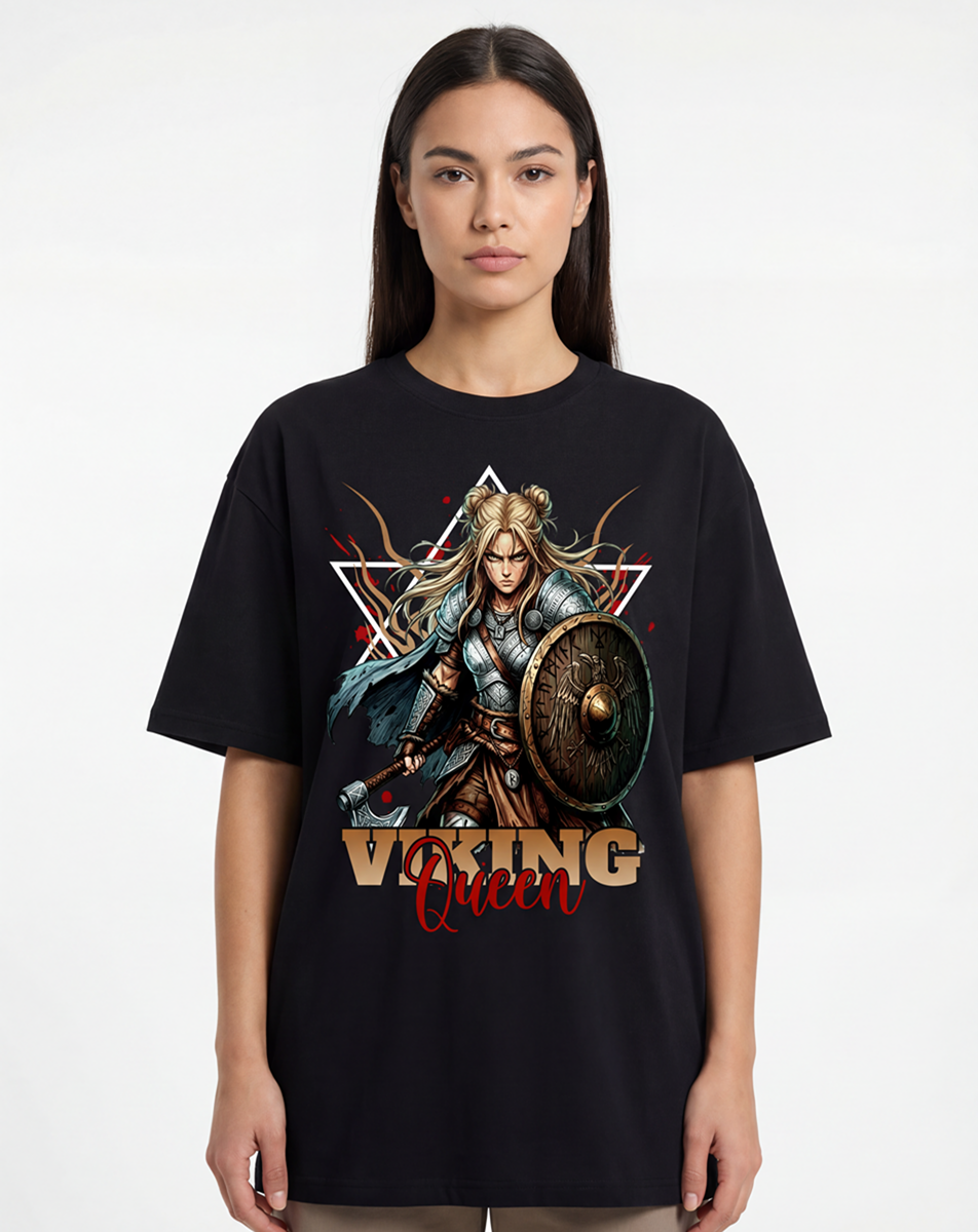 Viking Queen Warrior T-Shirt - Belarté