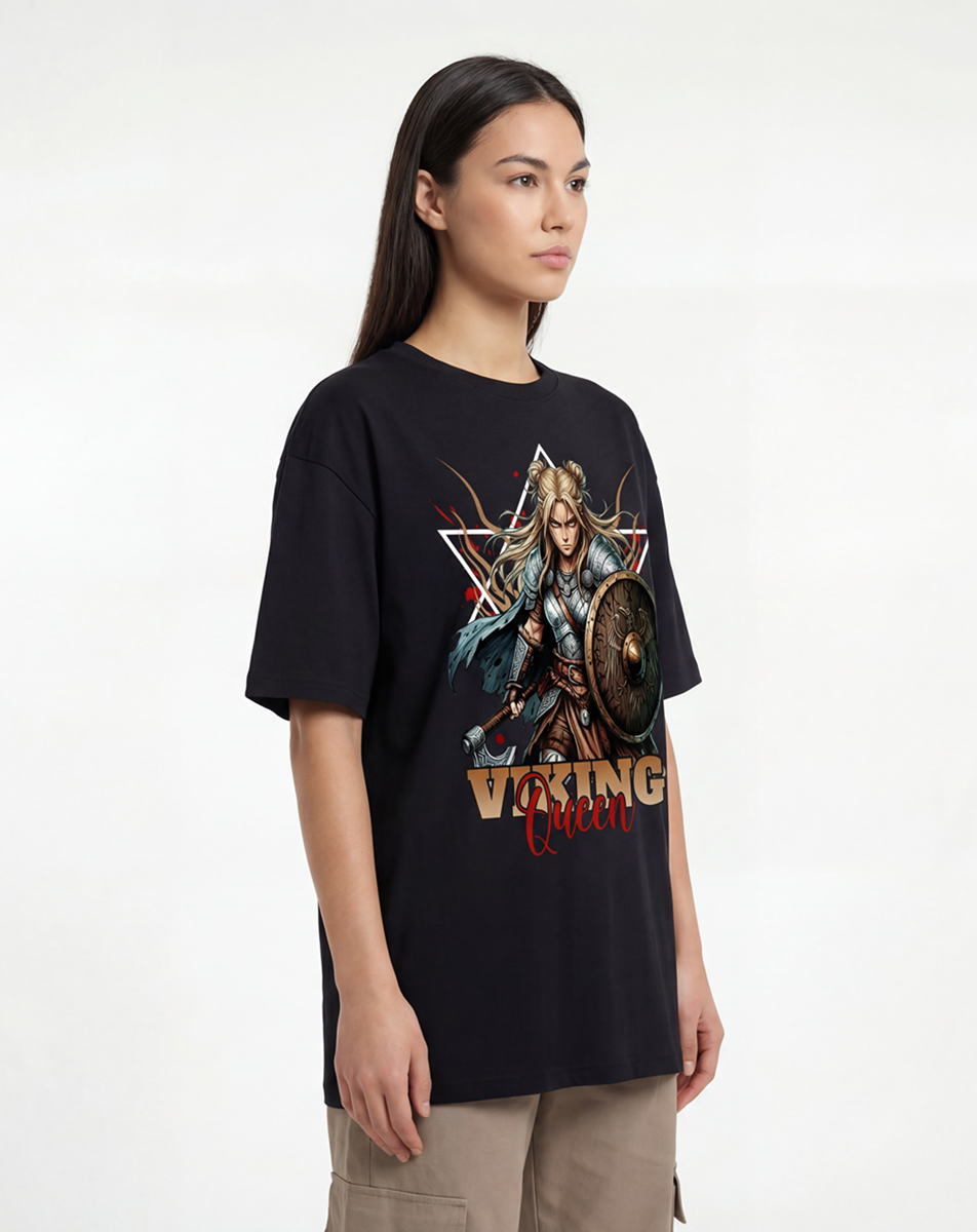 Viking Queen Warrior T-Shirt - Belarté