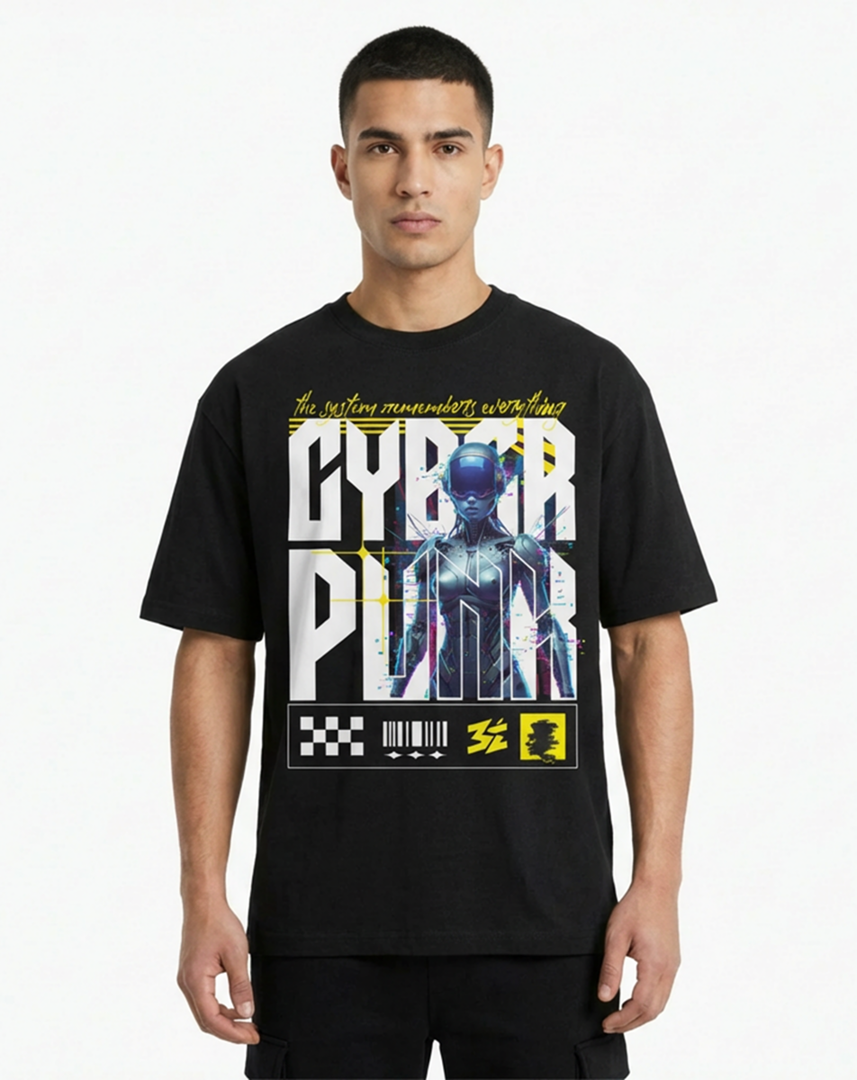Cyber Punk System T-Shirt - Belarté