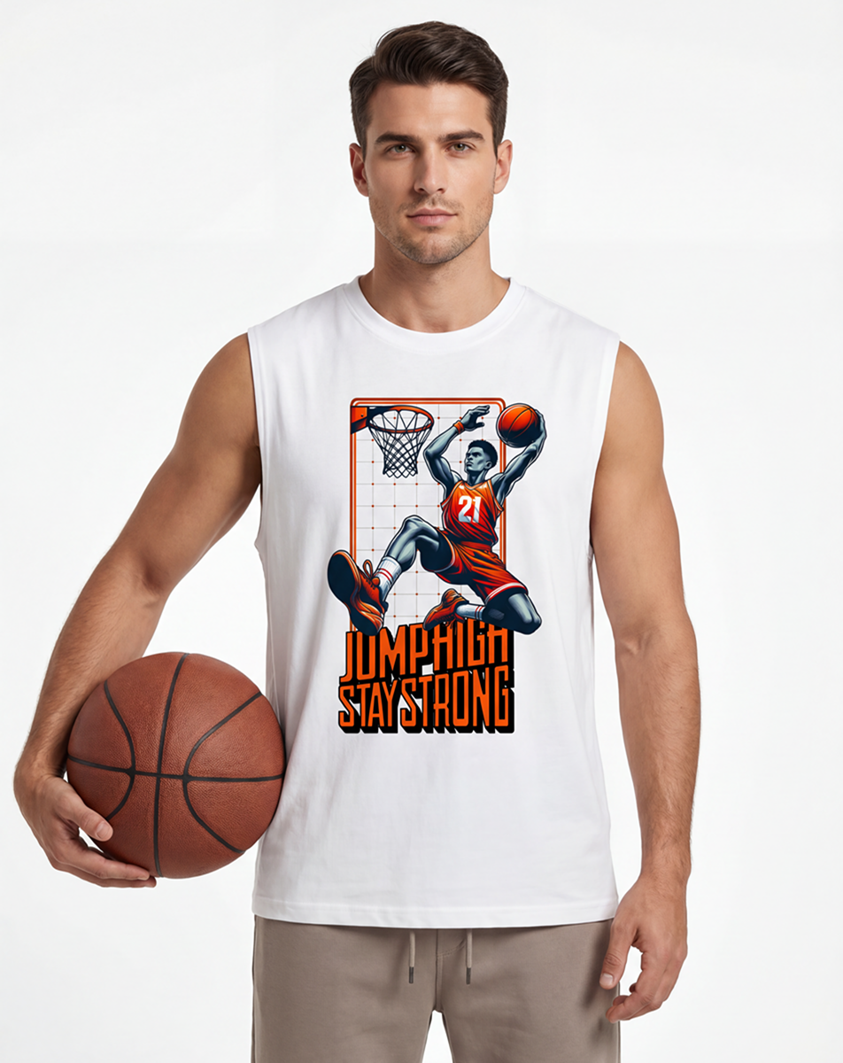 Jump High Stay Strong Tank Top - Belarté