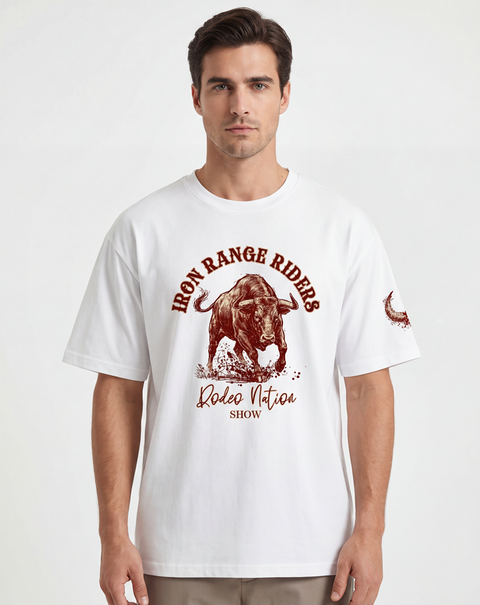 Vintage Bull Rodeo Western T-shirt graphique - Belarté