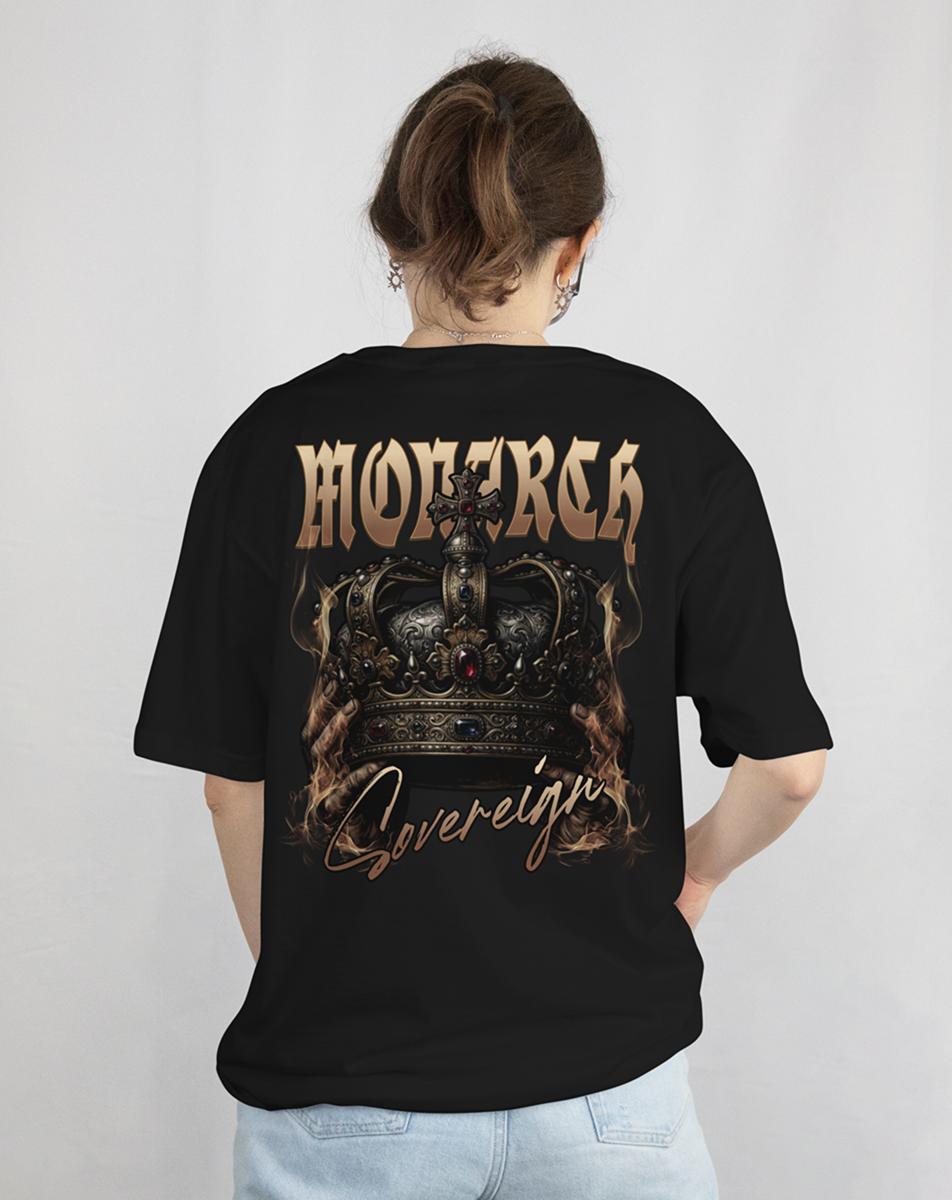 Monarch Sovereign Crown Graphic T Shirt - Belarté