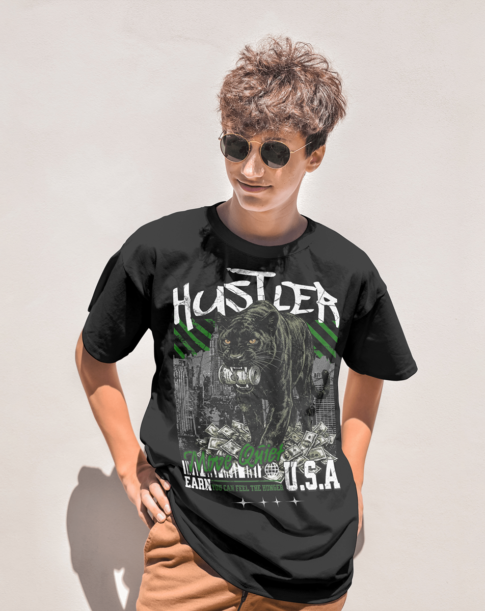 Hustler Panther T-shirt - Belarté