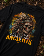 Ancient Skull Tribal Streetwear T-Shirt