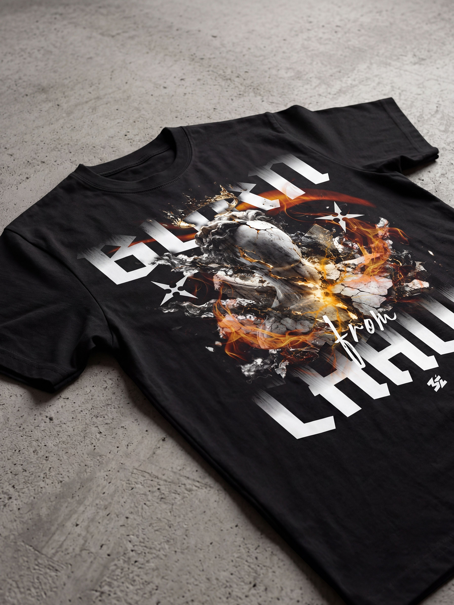 Born From Chaos Graphic Streetwear T-Shirt