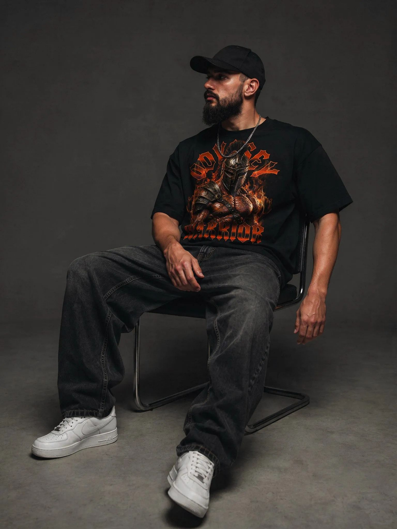 Odyssey Warrior Graphic Streetwear  T-Shirt