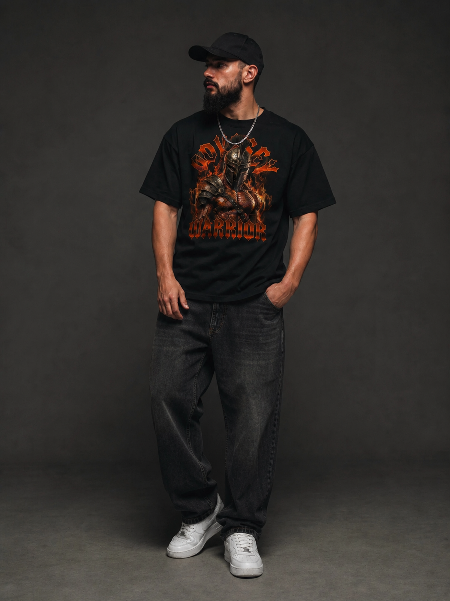 Odyssey Warrior Graphic Streetwear  T-Shirt