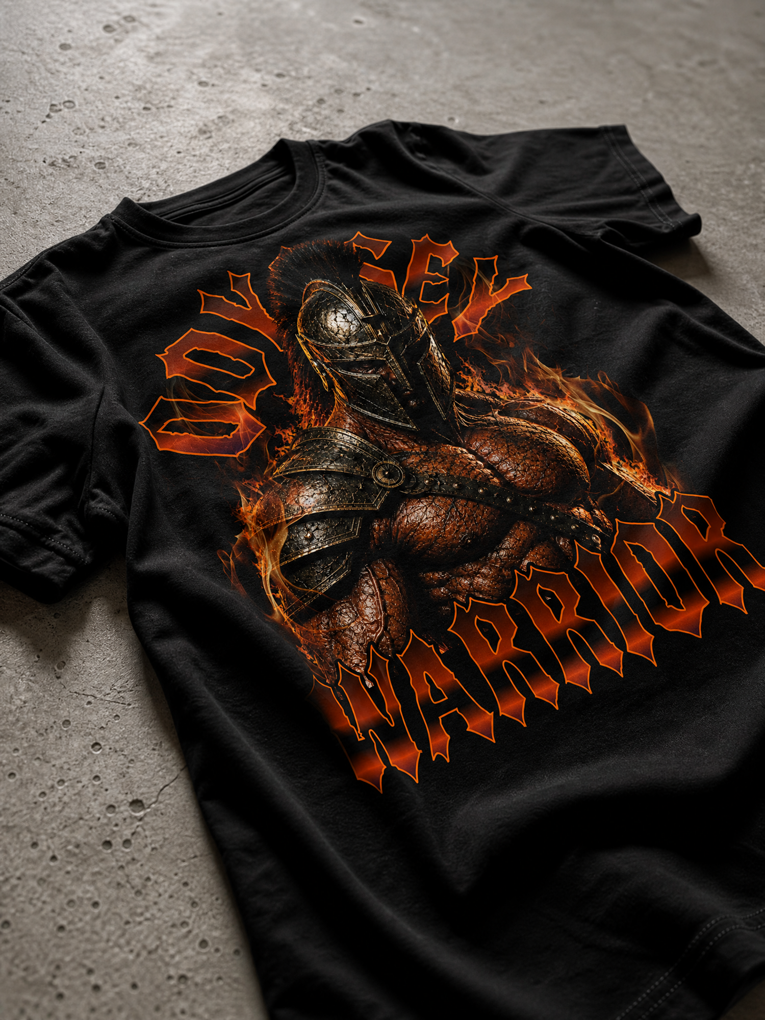 Odyssey Warrior Graphic Streetwear  T-Shirt