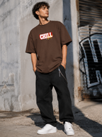 Chill Out Minimal Streetwear Graphic T-Shirt
