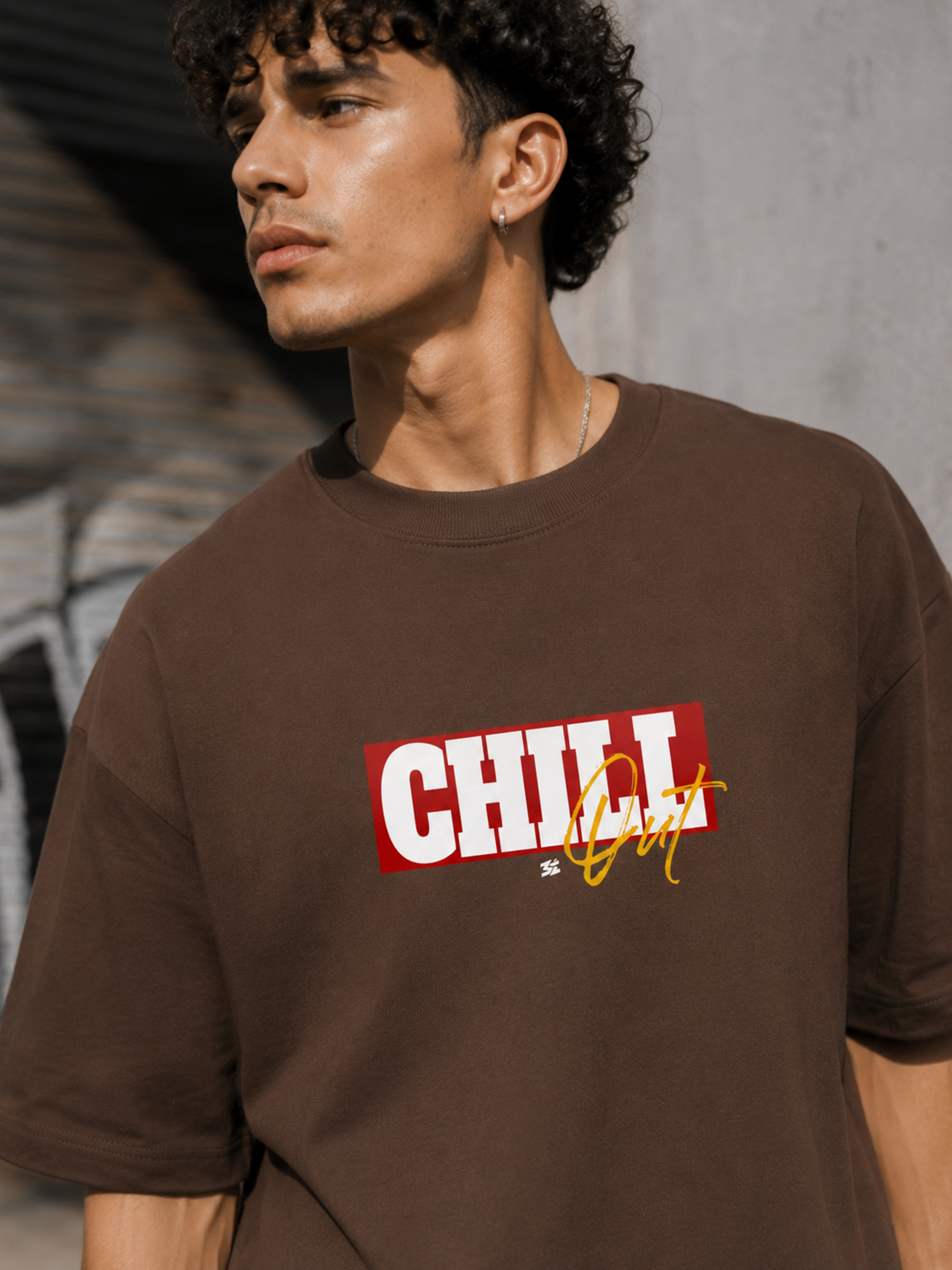 Chill Out Minimal Streetwear Graphic T-Shirt