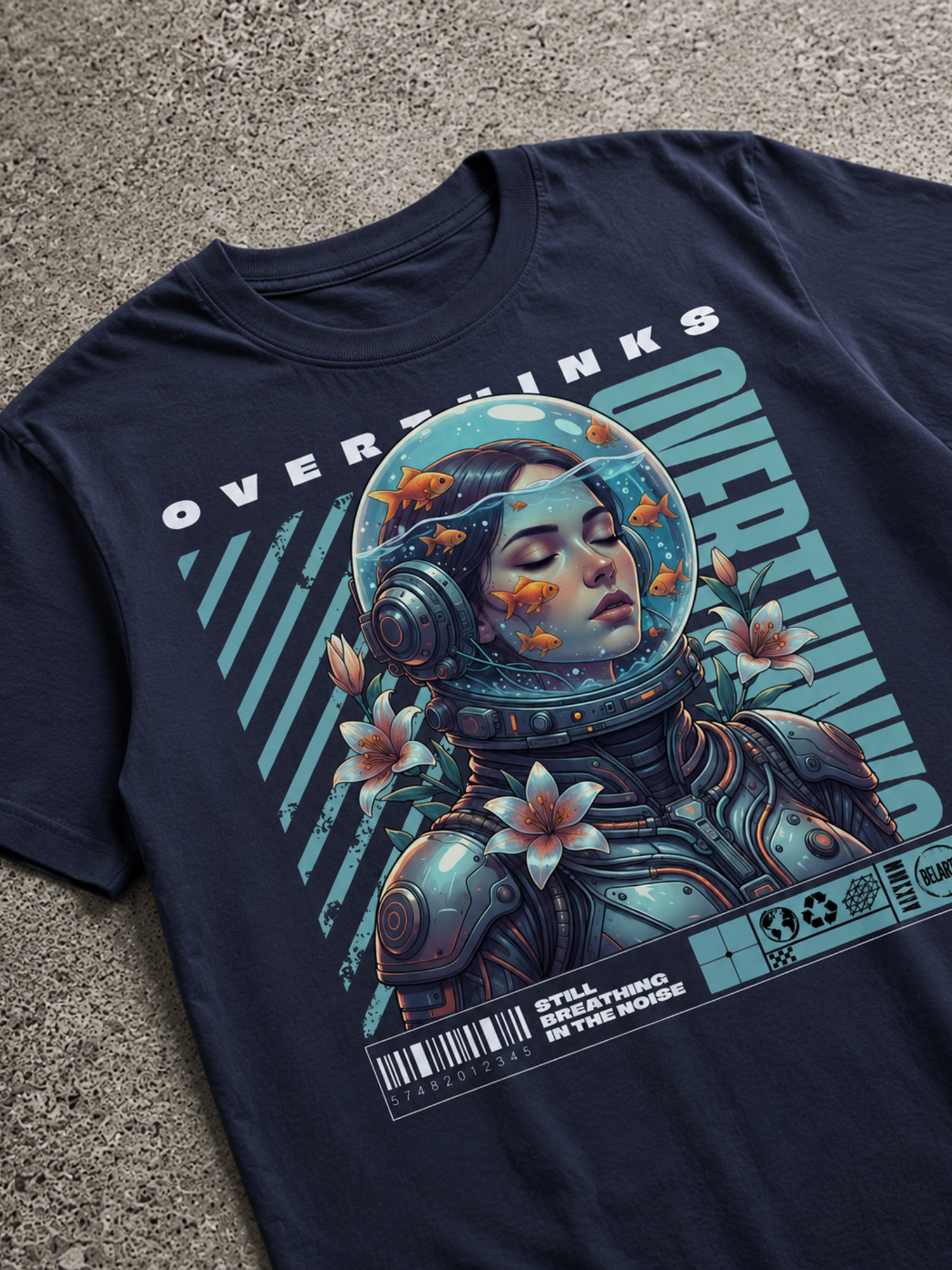 Overthinks Astronaut T-Shirt