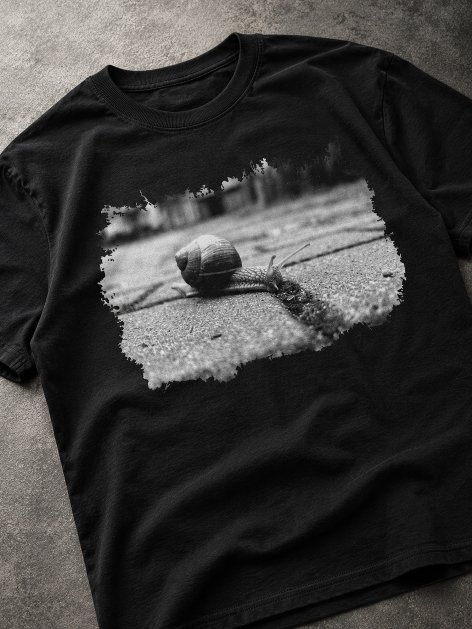 Slow Path Snail Art  T-Shirt