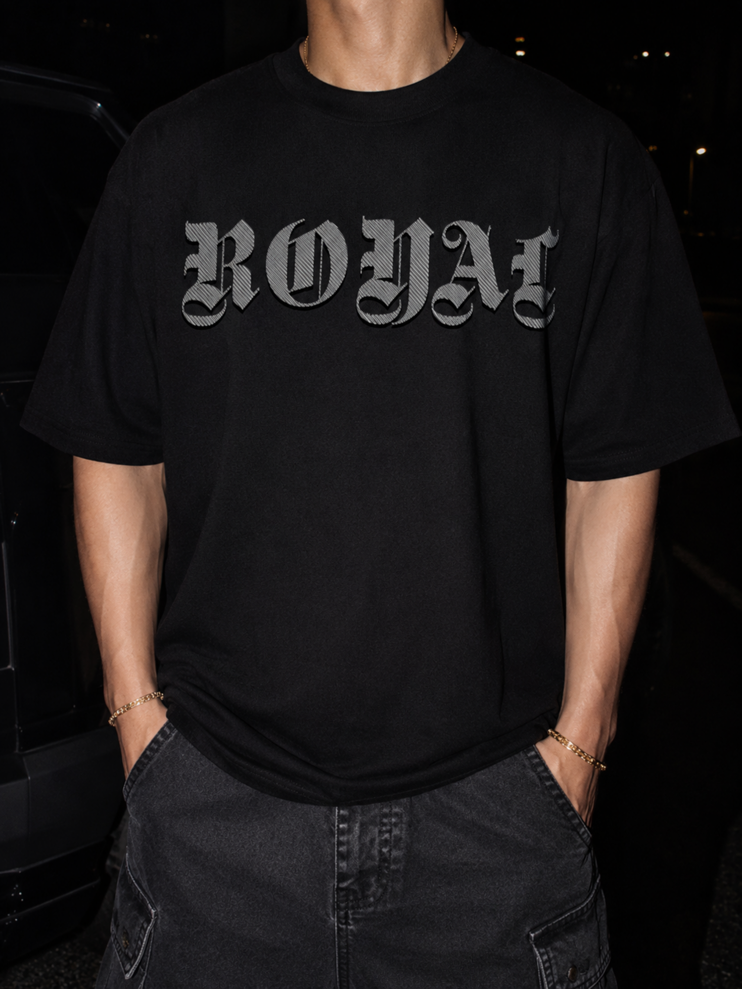 Gothic Skull Streetwear Graphic T-Shirt