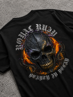 Gothic Skull Streetwear Graphic T-Shirt