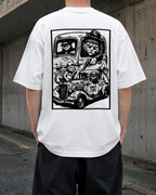 Street Cats Oversized Graphic Tee