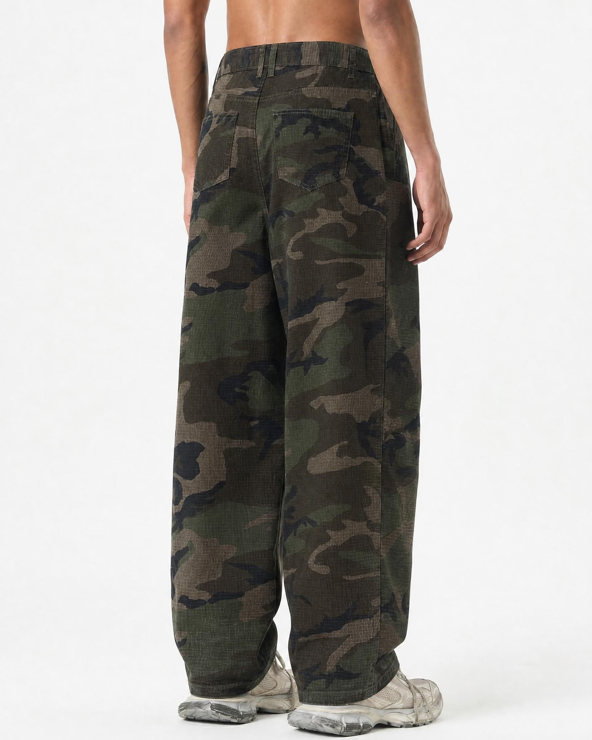 Belarté Chaos Camo Wide Leg Pants