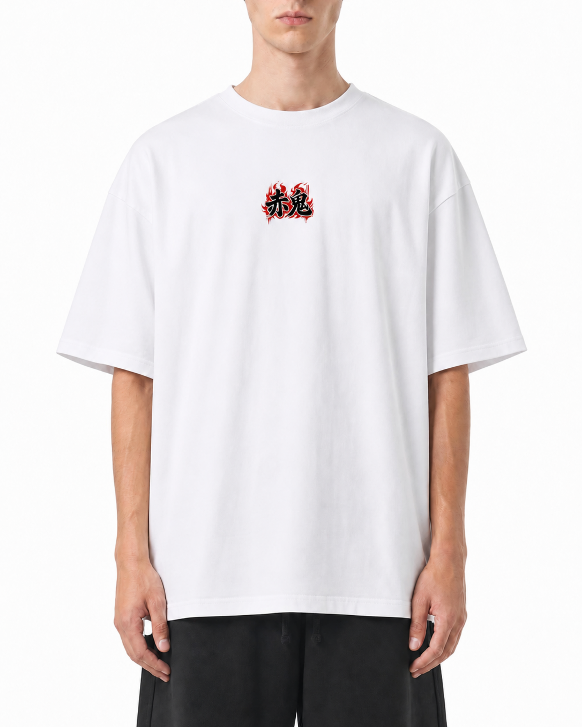Japanese Oni Mask Graphic T Shirt