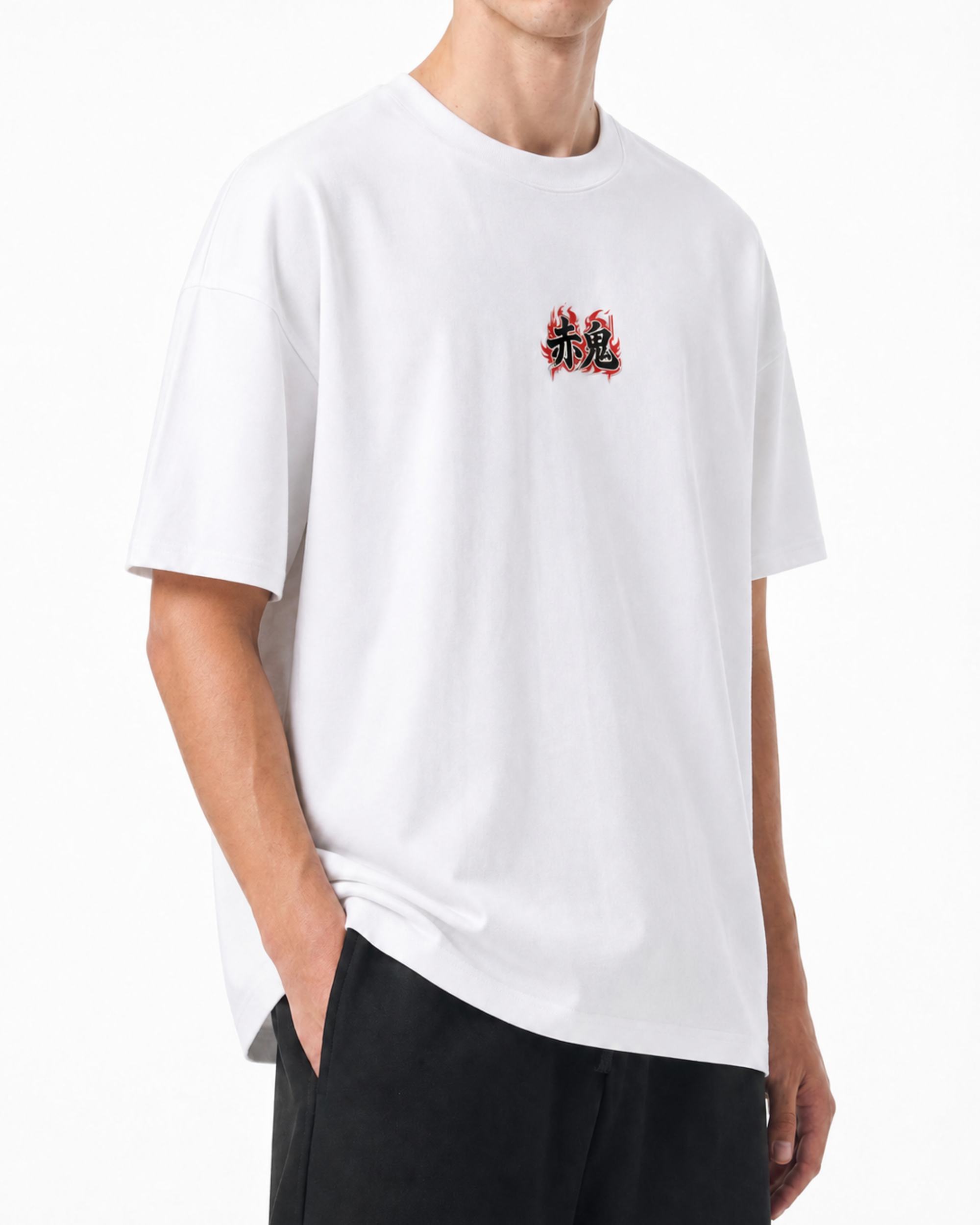 Japanese Oni Mask Graphic T Shirt