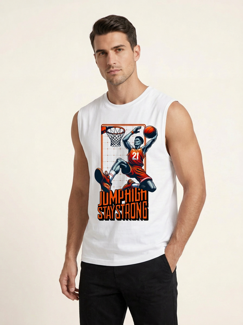 Jump High Stay Strong Tank Top - Belarté