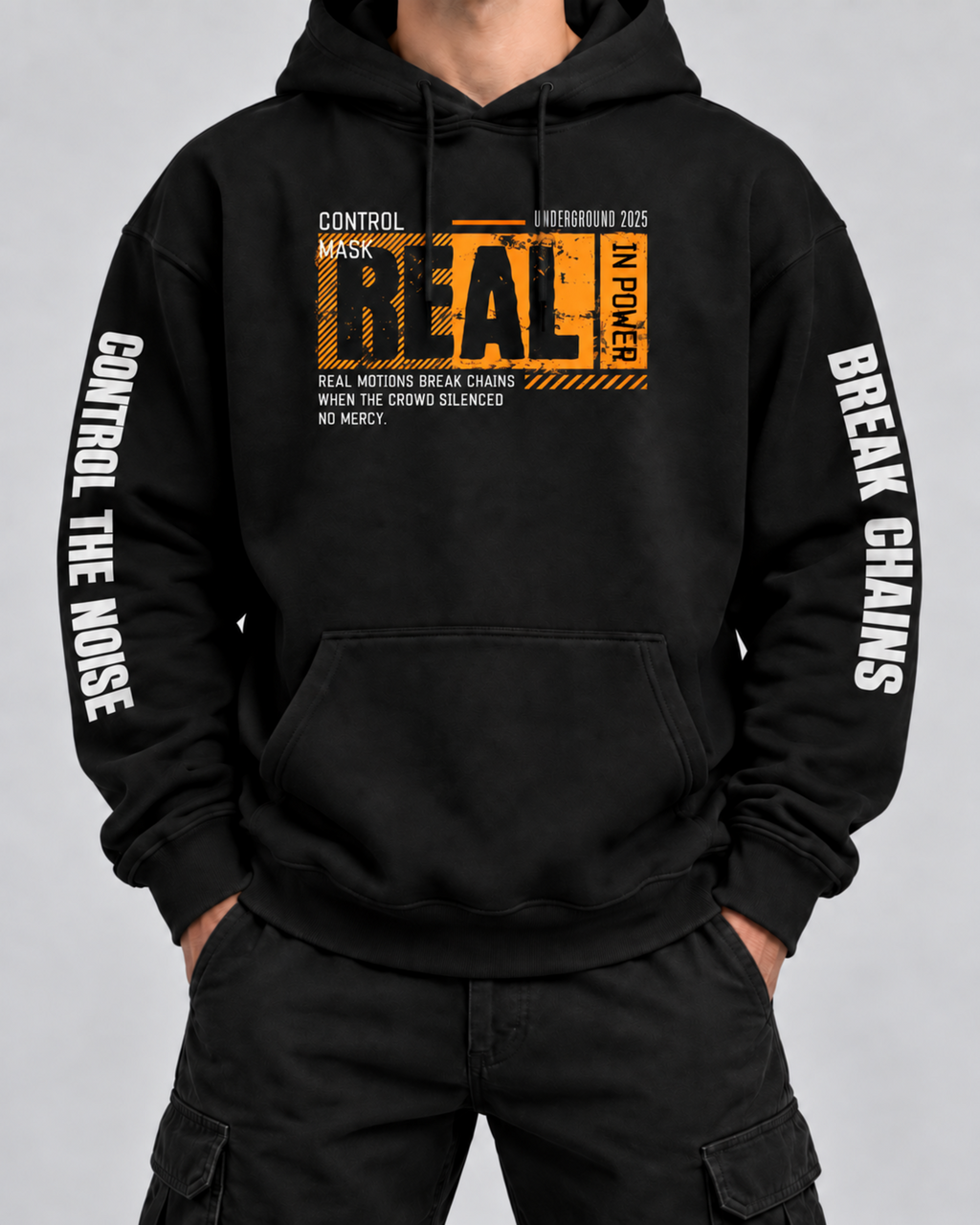 Belarté Real Control Streetwear Sweat à capuche - vue du produit 4