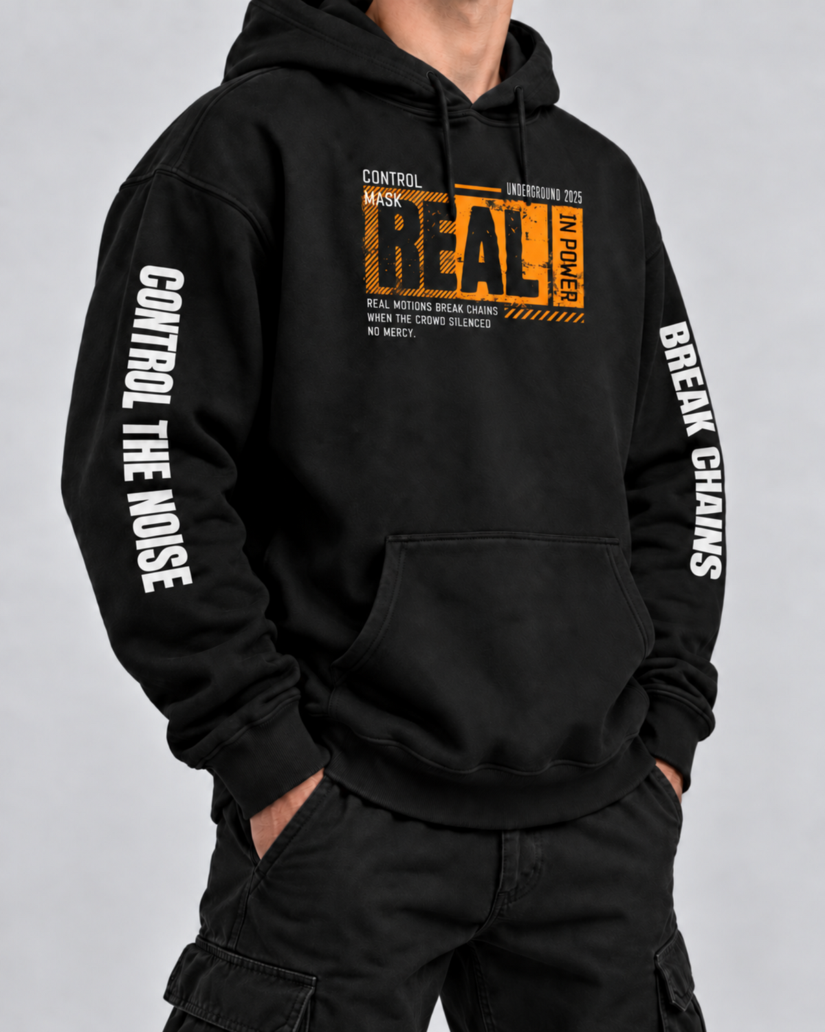 Belarté Real Control Streetwear Hoodie - product view 3