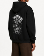 Belarté House of Fate Zip Hoodie in black - product view 3