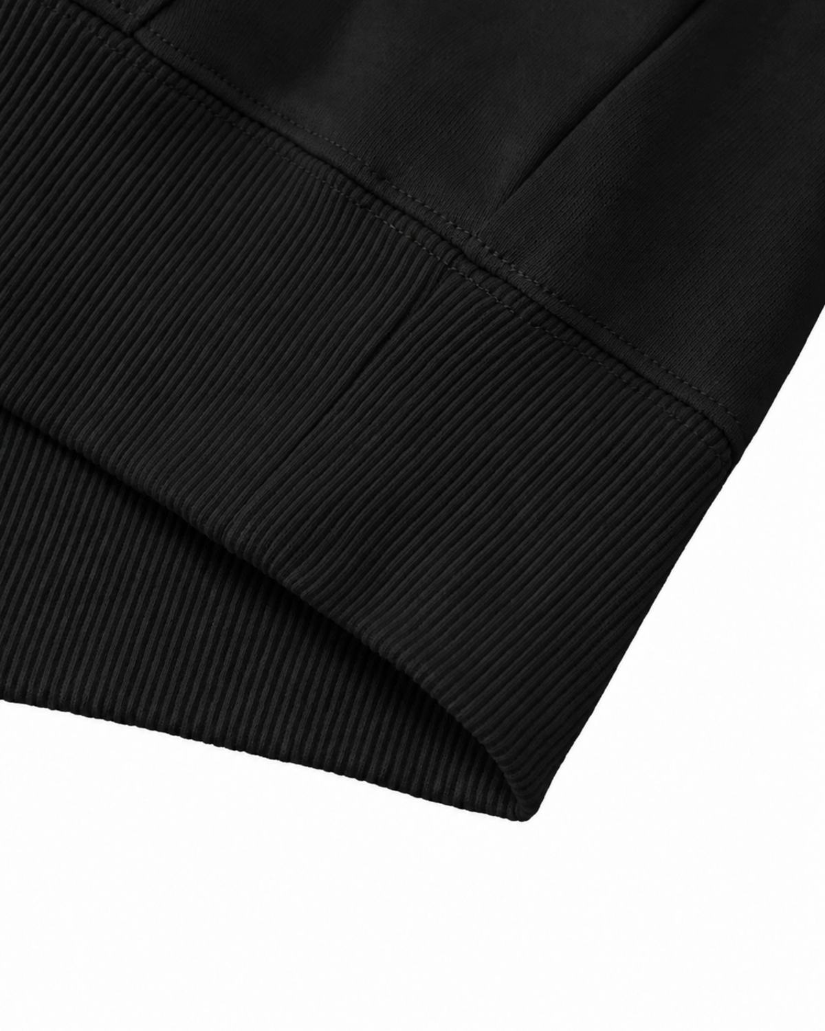 Belarté black Sweat à capuche - construction detail