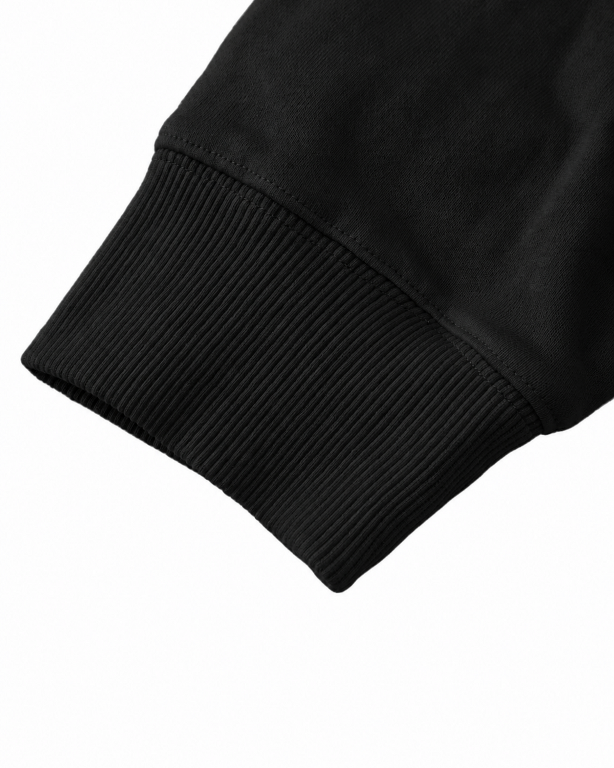 Belarté black Sweat à capuche - hood and drawstring detail