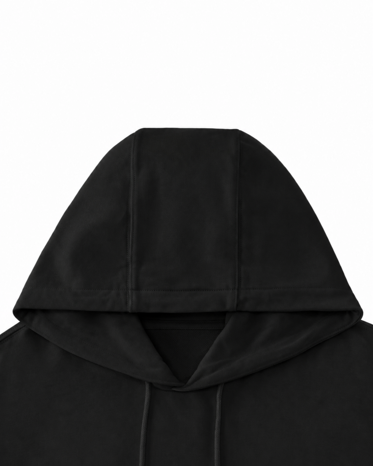 Belarté black Sweat à capuche - fabric texture detail
