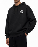 Belarté White Minimal Logo Sweat à capuche - vue détaillée du produit 2