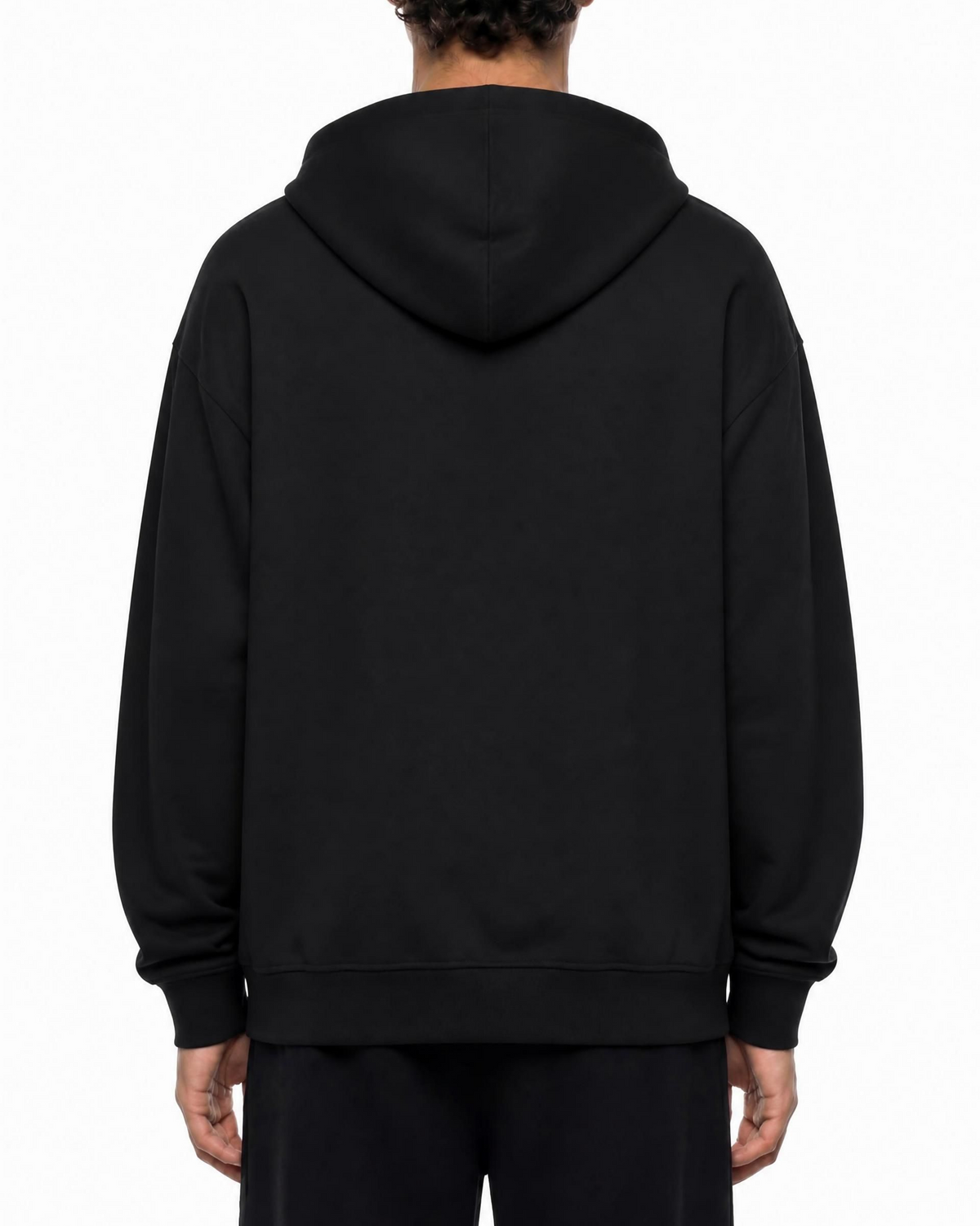 Belarté White Minimal Logo Sweat à capuche - vue détaillée du produit 3