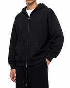 Belarté Dark Archer Graphic Zip Hoodie in black - product view 3