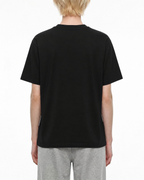 Belarté Noise Oversized Graphic T-Shirt in black - streetwear product view 3