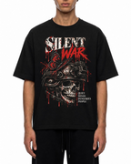 Belarté Silent War Graphic T-Shirt in black - styled product view