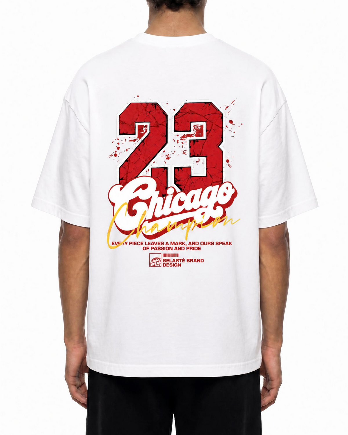 T-shirt oversize Belarté 23 Urban à imprimé