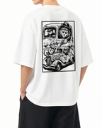 T-shirt grafica oversize Street Cats Belarté