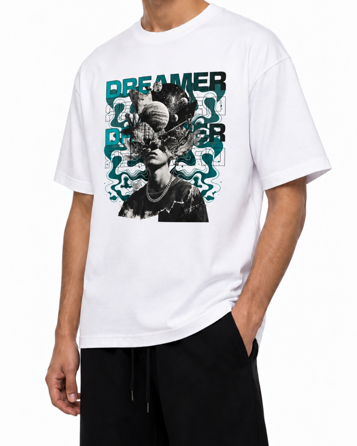 T-Shirt Belarté Dreamer Cosmic mit Print