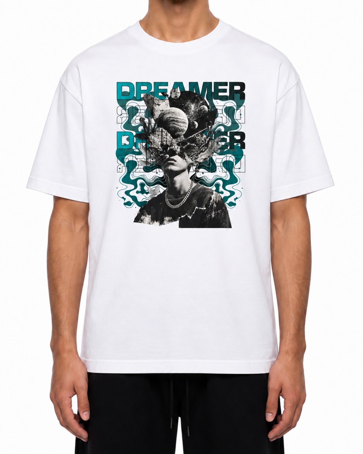 T-Shirt Belarté Dreamer Cosmic mit Print