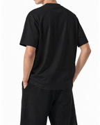Mannequin présentant le dos uni du T-shirt noir Belarté Vamp Desire