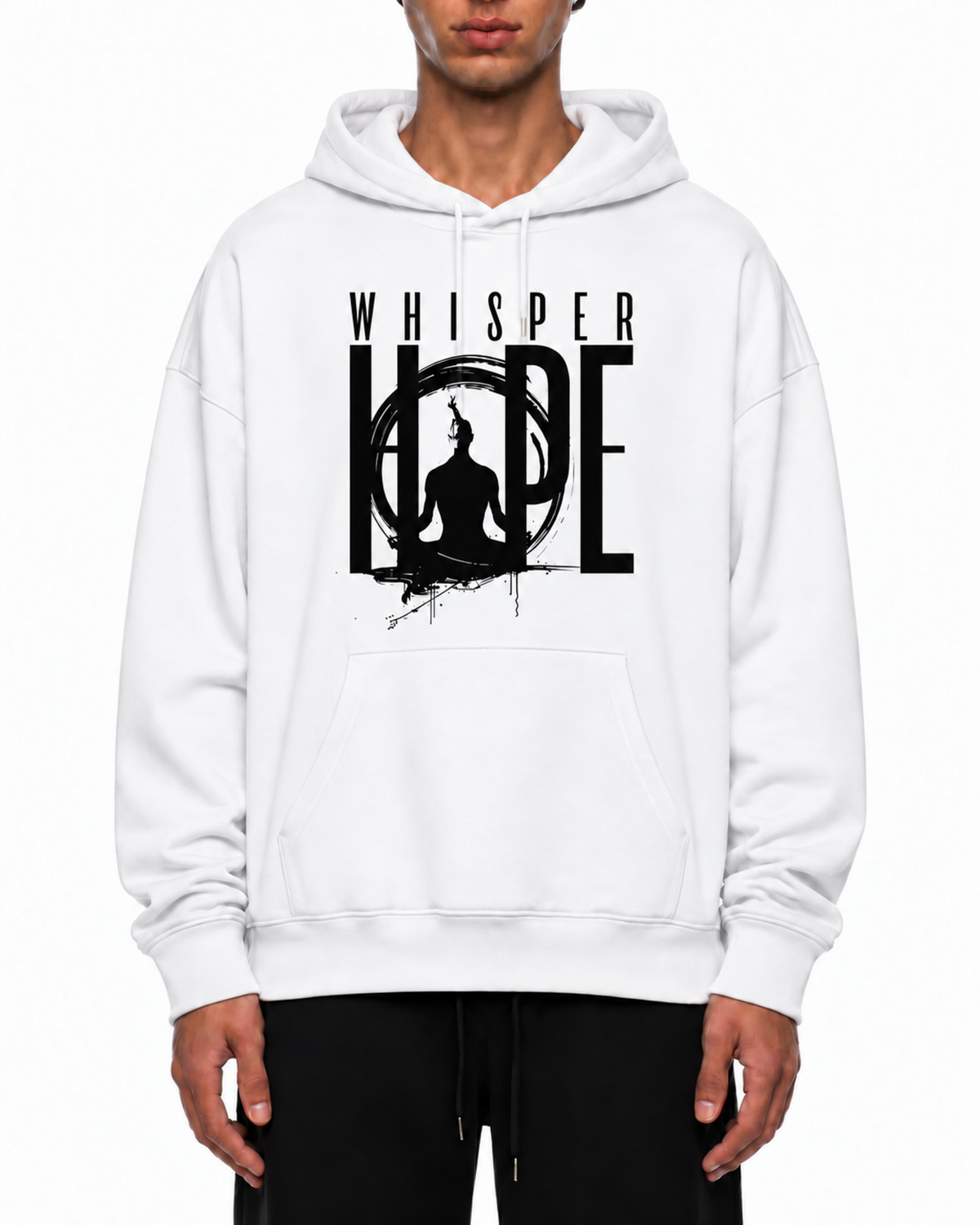 Minimalistischer Hoodie Belarté Whisper Hope