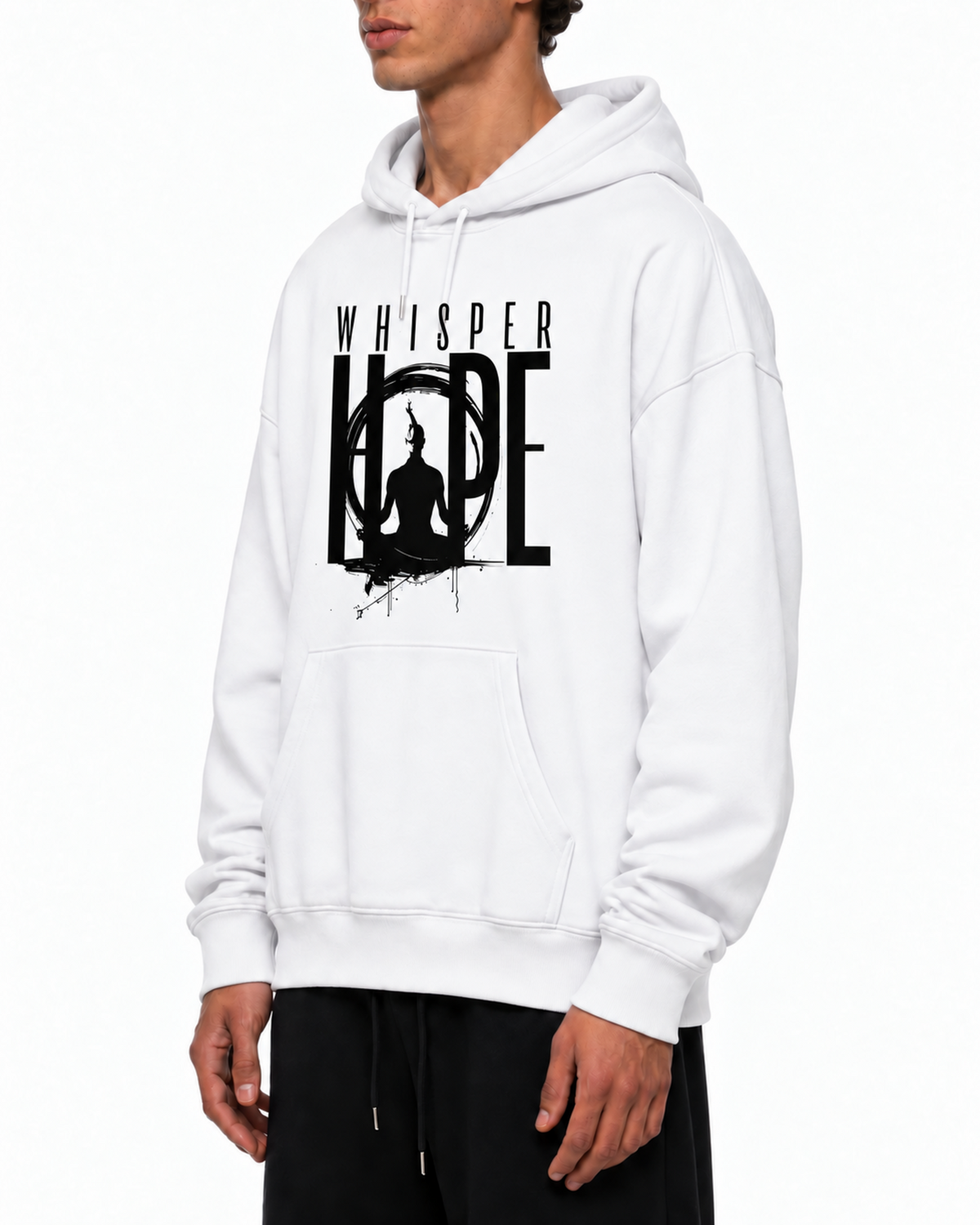 Minimalistischer Hoodie Belarté Whisper Hope