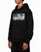 Felpa streetwear con cappuccio Impossible Eyes Belarté