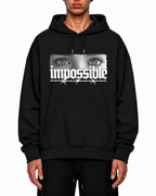 Felpa streetwear con cappuccio Impossible Eyes Belarté