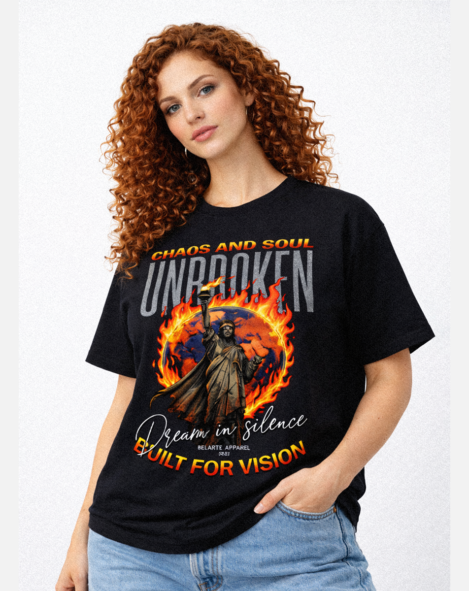 Unbroken Chaos Flame T-Shirt - Belarté