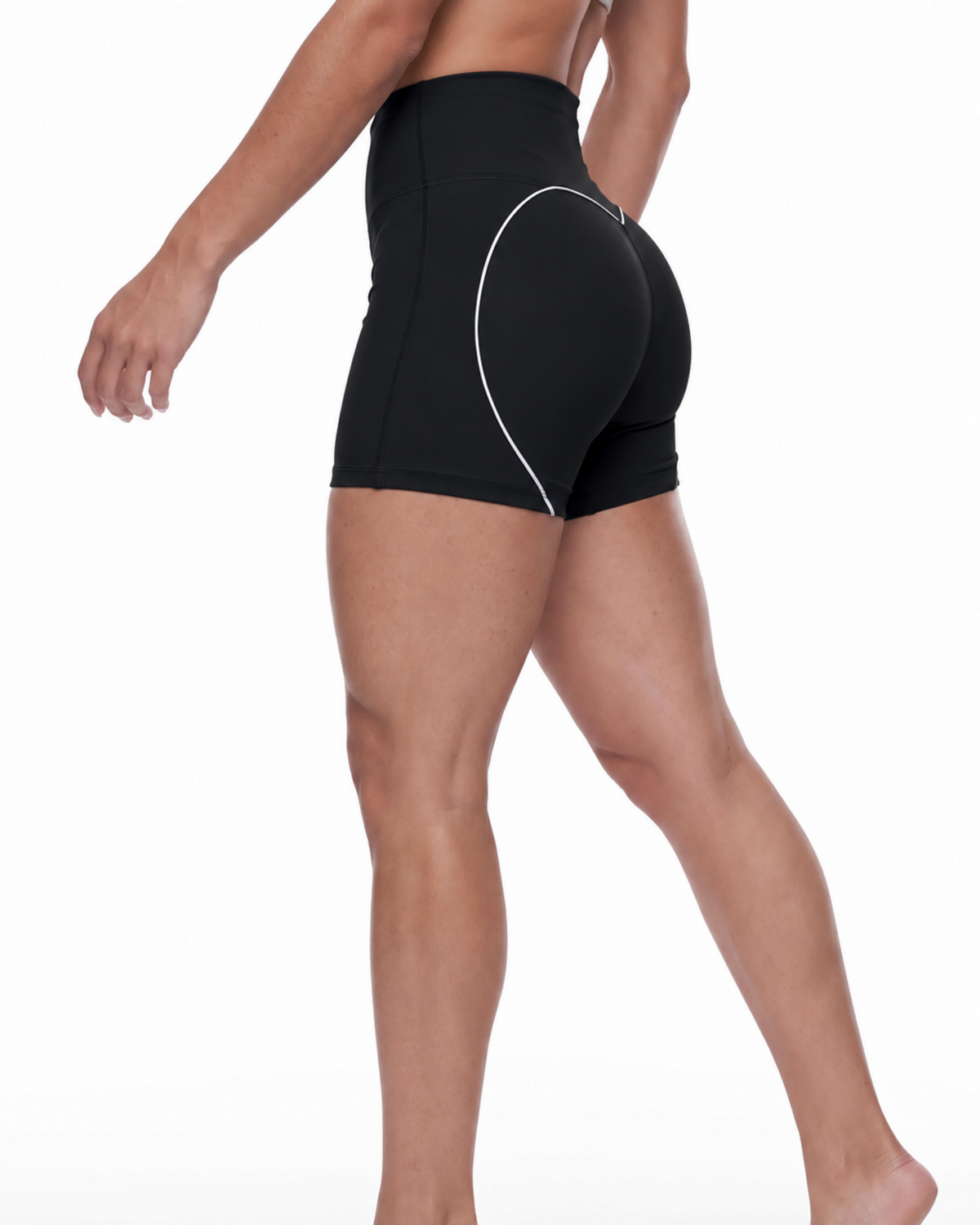 Belarté High Waisted Biker Shorts - women's activewear product view 2
