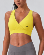 Belarté Women's Crossover V-Neck Sports Bra - product photograph 6 of 8