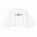 Belarté Women's Oversized Batwing Crop T-shirt - product photograph 5 of 5