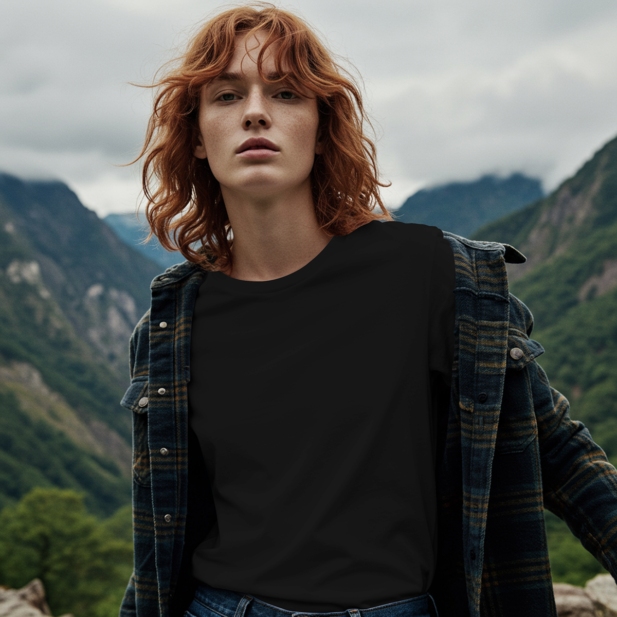 Blank Essential Bodycon T-Shirt